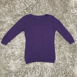 GAP Lightweight 3/4 Sleeve Sweater Size L